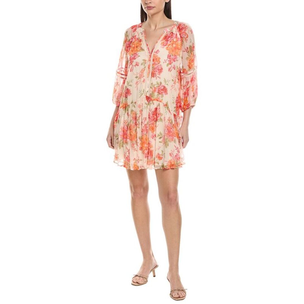 Monte And Lou Womens  Delight Mini Dress, Brown